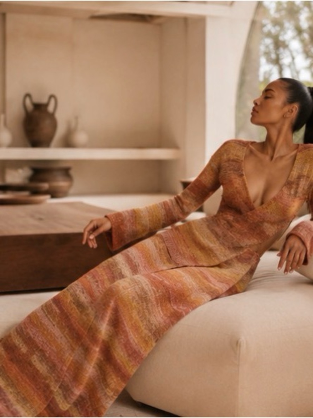 Cult Gaia Kora Knit Set Wide Leg Resort Matching Set S - Picture 7 of 15